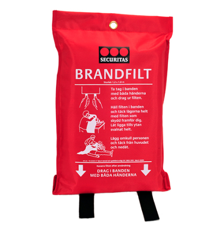 Brandfilt enlagers, 1,21,8 Securitas. 